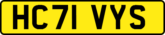 HC71VYS