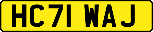HC71WAJ