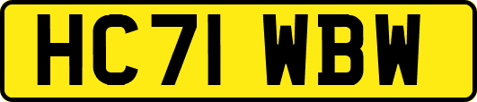 HC71WBW