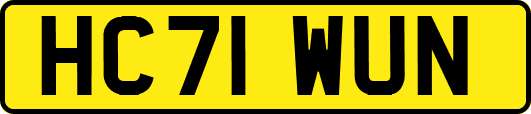 HC71WUN