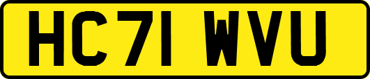 HC71WVU