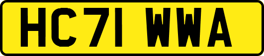 HC71WWA