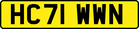 HC71WWN