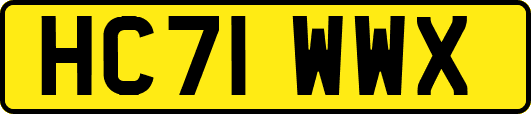 HC71WWX