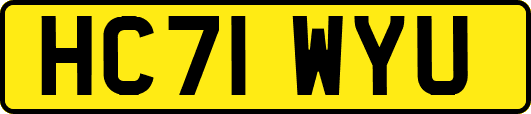 HC71WYU