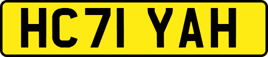 HC71YAH