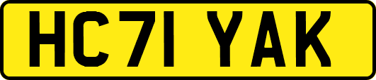 HC71YAK