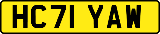 HC71YAW