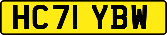 HC71YBW