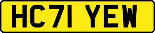 HC71YEW