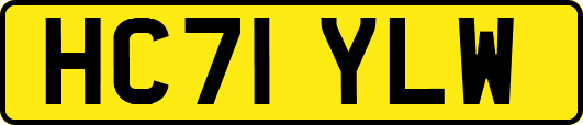 HC71YLW