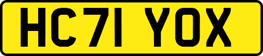 HC71YOX