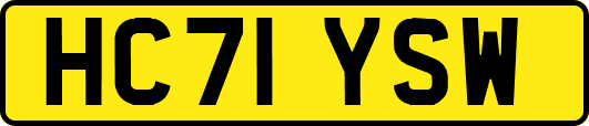 HC71YSW