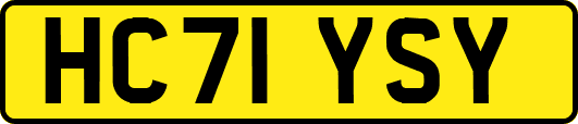 HC71YSY