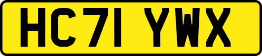 HC71YWX