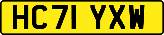 HC71YXW