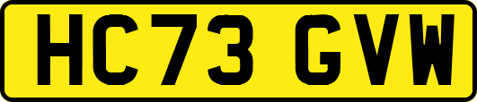 HC73GVW