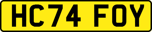 HC74FOY