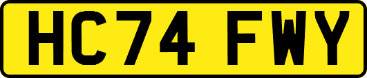 HC74FWY
