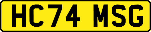 HC74MSG