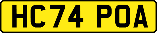 HC74POA