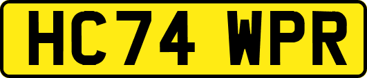 HC74WPR