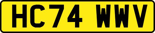 HC74WWV