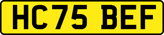HC75BEF