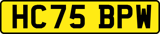 HC75BPW