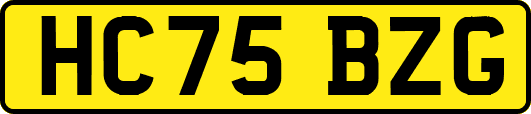 HC75BZG