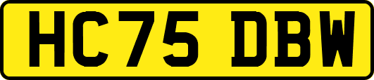 HC75DBW