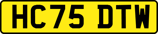 HC75DTW