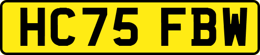 HC75FBW