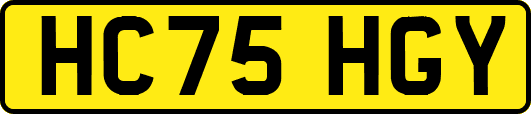 HC75HGY