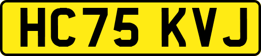 HC75KVJ