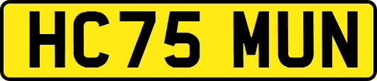 HC75MUN