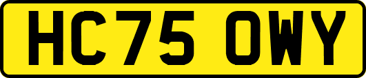 HC75OWY