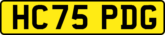 HC75PDG