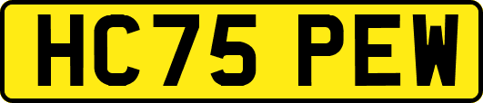 HC75PEW