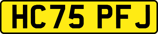 HC75PFJ