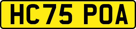 HC75POA
