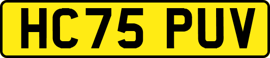HC75PUV