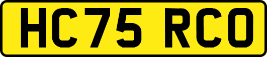 HC75RCO