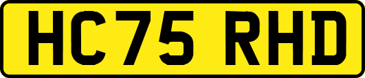 HC75RHD