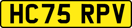HC75RPV