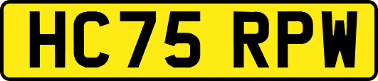 HC75RPW
