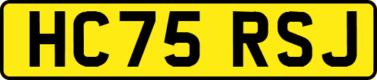 HC75RSJ