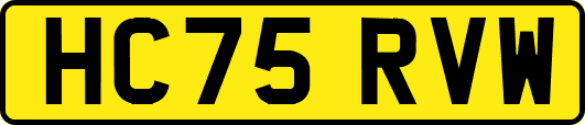 HC75RVW
