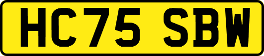 HC75SBW