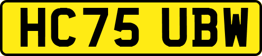 HC75UBW